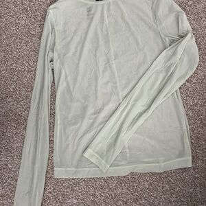 women's Under Armour ColdGear long sleeve fitted mock neck under shirt in size L